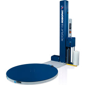 Rotoplat 708 Semi-Automatic Turntable Stretch Wrapper, 86"H x 65" Dia., 4400 lb. Capacity