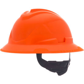 Full Brim Hard Hat, Non-Vented, Orange