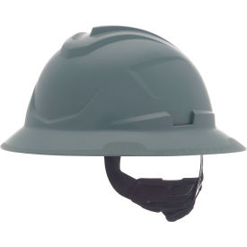 V-Gard C1 Full Brim Hard Hat, Non-Vented, Gray