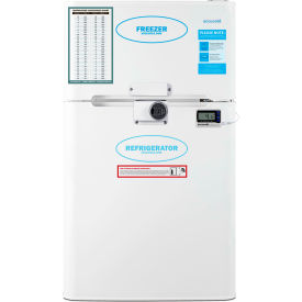 General Purpose Refrigerator & Freezer, ADA Height, 3.2 Cu. Ft. Capacity, White