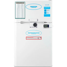 General Purpose Refrigerator & Freezer, Counter Height, 3.2 Cu. Ft. Capacity, White