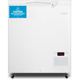 Ultra Low Chest Freezer, 4.8 Cu. Ft. Capacity, White