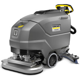 Battery Powered Walk Behind Floor Scrubber, 28" Cleaning Width