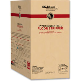Hyper Concentrate Floor Stripper, Low Odor, 2 Gallon Bag-in-Box