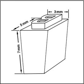 Sealer Sales® 0-9 Type Set For CBS-880, FR-770