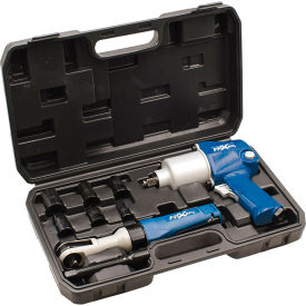 Impact & Ratchet Kit, 1/2" Drive Size, 3/8" Socket, 500 Max Torque