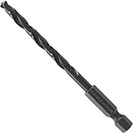 Impact Black Oxide Drill Bit, 3/16" Diameter