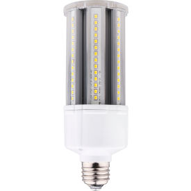 Corn LED Bulb, 27W, 4100 Lumens, Medium Screw Base, 5000K, Super White