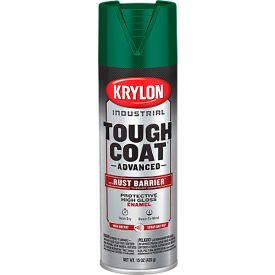 Tough Coat Advance Spray Paint with Rust Barrier Technology, 20 oz., Gloss Dark Green