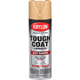 Tough Coat Advance Spray Paint with Rust Barrier Technology, 20 oz., Gloss Tan