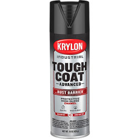 Tough Coat Advance Spray Paint w/ Rust Barrier Technology, 20 oz., Gloss Black