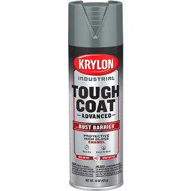Tough Coat Advance Spray Paint w/ Rust Barrier Tech., 20 oz, Gloss Utlicoat Meter Gray