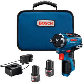 Max Brushless Screwdriver Kit w/ (2) 2 Ah Batteries, 12V, 1/4" Chuck Size