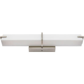 LED Linear Vanity Light Fixture, 30W, 1950 Lumens, 80 CRI, 36" Size, White