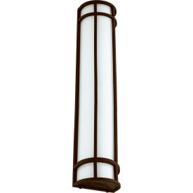 LED Wall Sconce Light Fixture, 28W, 1400 Lumens, 80 CRI, 30" Size, White