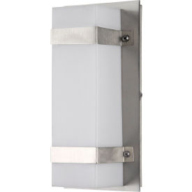 LED Wall Sconce, 12W, 800 Lumens, 80 CRI, 10" Size, White
