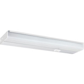 LED Under Cabinet Hardwired Light Fixture, 10W, 600 Lumens, 90 CRI, White