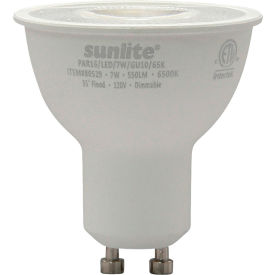 LED PAR16 Bulb, 120V, 7W, 500 Lumens, Twist & Lock Base, 6500K, Daylight