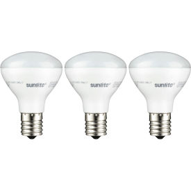 LED R14 Bulb, 120V, 4W, 280 Lumens, Intermediate Screw Base, Warm White, Pack of 3