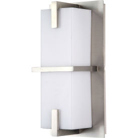 LED Rectangular Wall Sconce, 12W, 800 Lumens, 80 CRI, 10" Size, White
