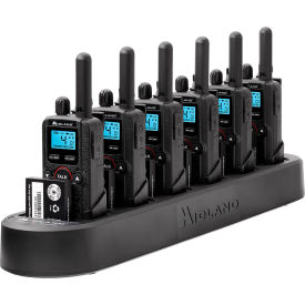 BizTalk Business Radio, 4 Channels, 450-470 MHz, Black, Pack of 6