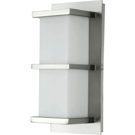 LED Horizontal Band Wall Sconce, 12W, 800 Lumens, 80 CRI, 10" Size, White