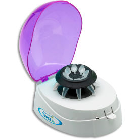 Myfuge Mini Centrifuge w/ 2 Rotors, US Plug, 6000 rpm, 240V, Red Lid
