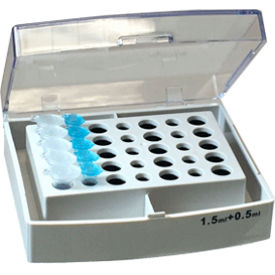 Block For 15 x 0.5mL & 20 x 1.5mL Tubes