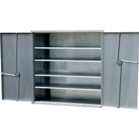 Vault Twin Door Narcotic Cabinet, 30"W x 10"D x 30"H, Stainless Steel