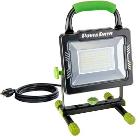 LED Work Light w/ H-Stand, 10000 Lumens, Black