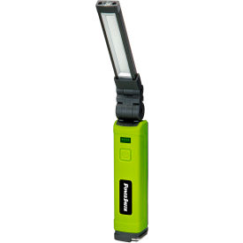 Rechargeable & Foldable LED Inspection Light w/ Multi Functions, 600 Lumens, Green