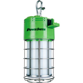 Temporary LED Work Light, 12000 Lumens, Green