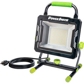 LED Work Light w/ H-Stand, 15000 Lumens, Black