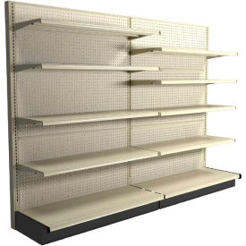 Single Sided Starter, 36"L x 18"W x 60"H, Antique White