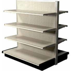 Double Sided Starter, 36"L x 14"W x 60"H, Antique White