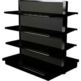 Double Sided Starter, 48"L x 12"W x 96"H, Black
