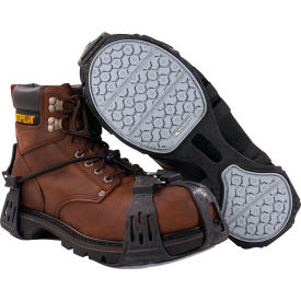 Trex 6326 Spikeless Shoe Traction Device, Slip & Oil-Resistant, Small, Black