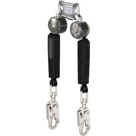 Mini Personal Fall Limiter, Twin Leg, 6'L