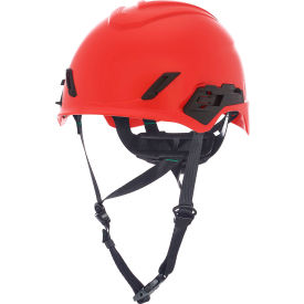 V-Gard H1PRO Safety Helmet, Non-Vented, Pivot Ratchet Suspension, Red