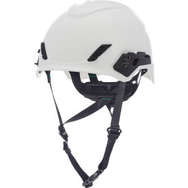 V-Gard® H1PRO Safety Helmet, Non-Vented Fas-Trac® III Pivot Ratchet Suspension, White