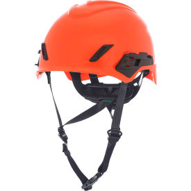 V-Gard H1PRO Safety Helmet, Non-Vented, Fas-Trac III Pivot Ratchet Suspension, Orange