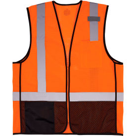 Hi-Vis Safety Vest, ANSI Class 2, L/XL, Orange