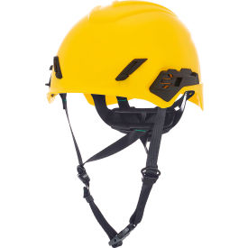 V-Gard® H1PRO Safety Helmet, Non-Vented Fas-Trac III Pivot Ratchet Suspension, Yellow