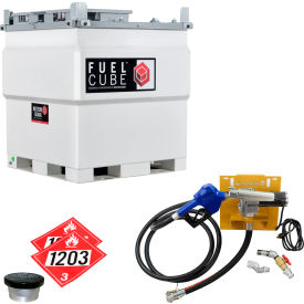 FuelCube Gasoline Stationary Fuel Storage Tank, 115V, 243 Gallon Capacity