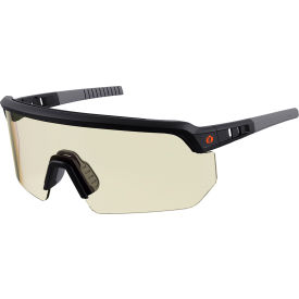 Skullerz AEGIR-AFAS Half Frame Safety Glasses, Indoor/Outdoor Lens, Matte Black Frame