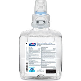 Hand Sanitizer Foam Refill For CS8 Dispensers, Fragrance-Free, 1200 ml Cap., Pack of 2