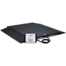 Digital Wheelchair Scale, Portable, 1000 lb. Capacity, 32"L x 40"W Platform