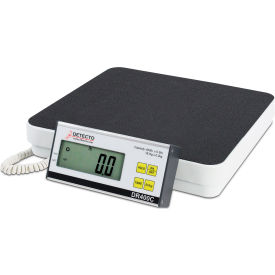 Digital Healthcare Scale, 400 lb. Capacity, 12"L x 12"W Platform