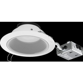 Jun 6" LED Round Baffle Downlight, 700/1000/1200 Lumens, White