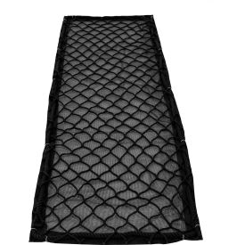 Light Duty Conveyor Netting w/ Debris Liner, 1146 lb. Capacity 600"L x 108"W, Black
